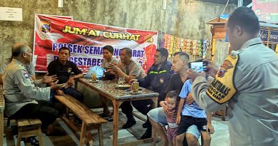 Balap Liar dan Miras Warnai Curhatan Masyarakat di Jum’at Curhat Polsek Semarang Barat
