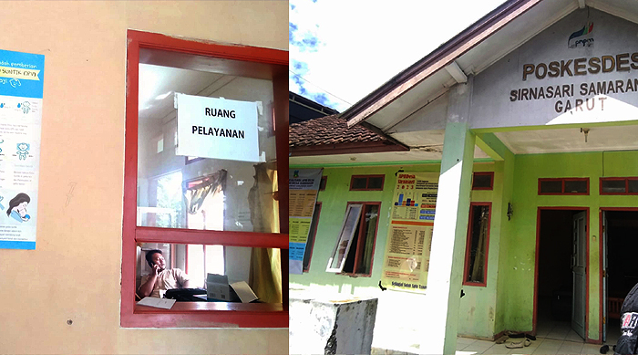 Lama Tak Direhab, Kantor Desa Sirnasari Kecamatan Samarang Garut Tampak Kumuh