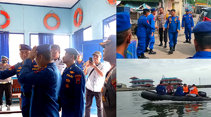 Jelang Hari Raya Idul Fitri 2023, Dirpolairud Polda Jateng Cek Pelabuhan Perikanan